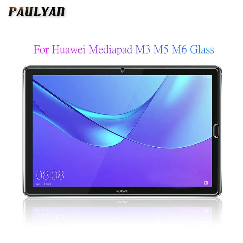 Закаленное стекло для Huawei Mediapad M6 M5 M3 защита экрана 9H защитная пленка на Media Pad 8 4 10 1