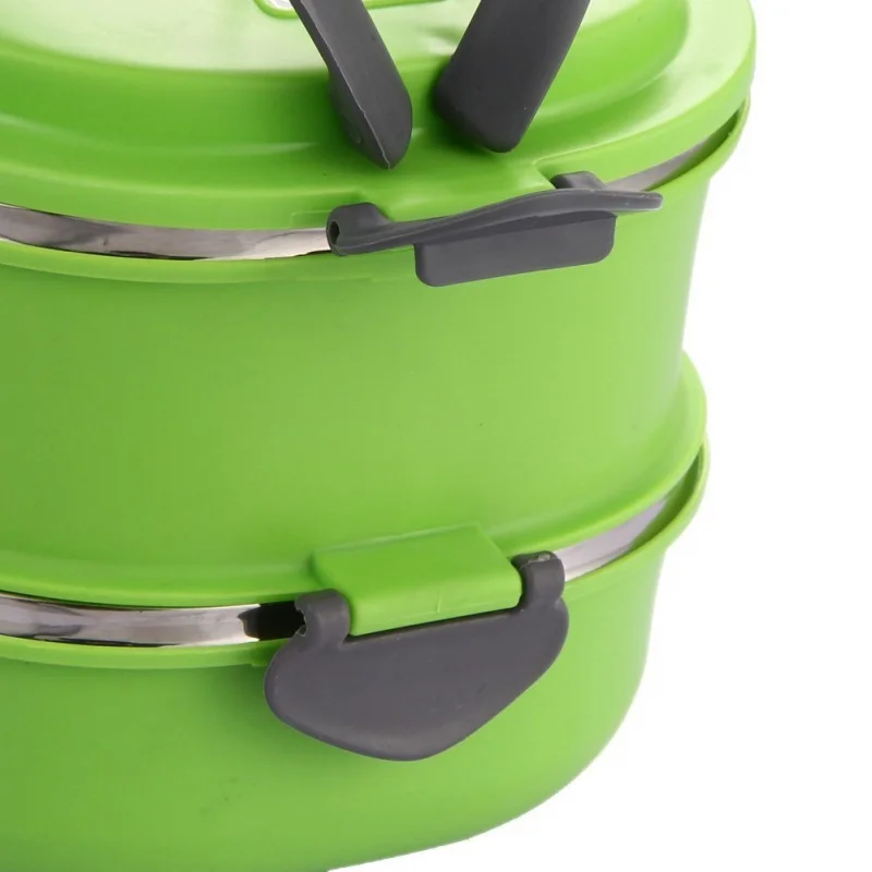 Изолированный Ланч бокс из нержавеющей стали контейнер для хранения пищевых