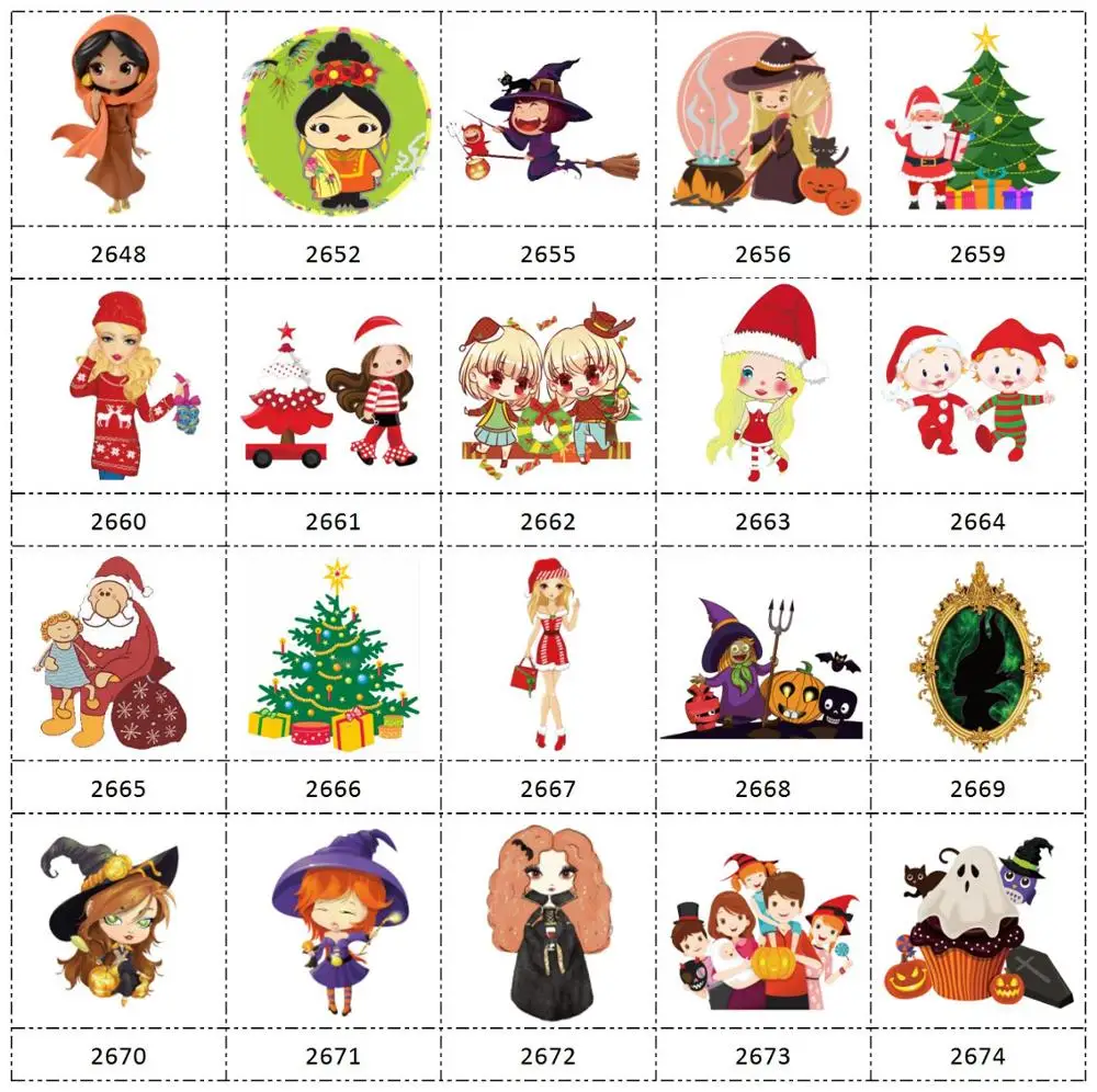 

HSDCraft Free shipping 30 pcs planar resin cartoon Series for diy