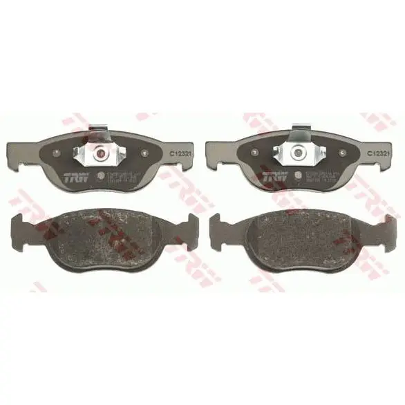 Колодки дисковые п. Fiat Punto 1.2/1.4 99 Lancia Y 1.1-1.4 97-03 TRW GDB1339 | Автомобили и мотоциклы