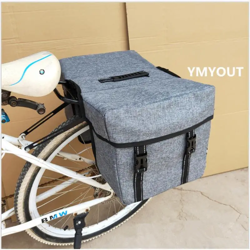 

Large-capacity Bicycle Bag Shelf Bag Bicycle Cycling Double Pack a6373
