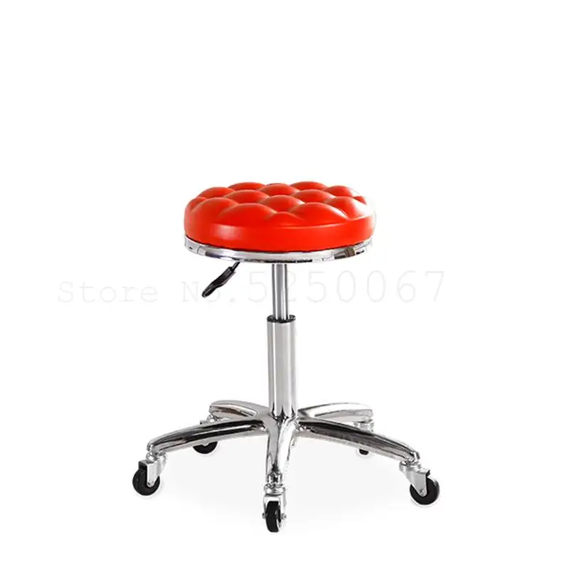 Стул красоты круглый вращающийся подъемный шкив взрывозащищенный барный стул