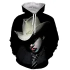 Забавная Новинка, модная Толстовка Marilyn manson с длинным рукавом и 3D-принтом, на молнии, с капюшоном, кофта, куртка, для мужчин и женщин, Прямая поставка