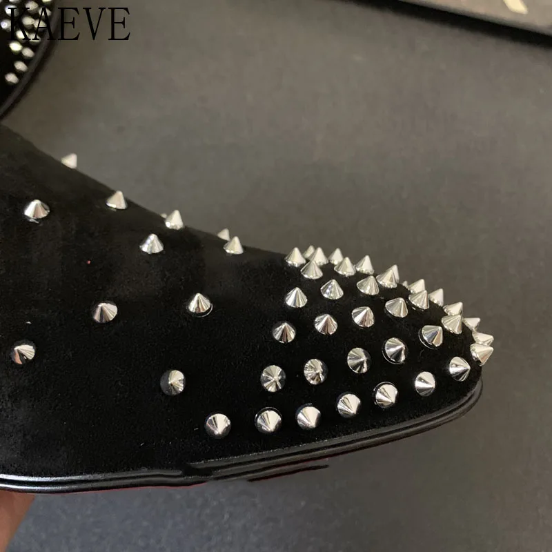 Кроссовки Kaeve мужские замшевые повседневная обувь на низком каблуке без застежки