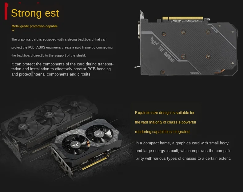 

GTX1650-O4G New 4G Dedicated Desktop