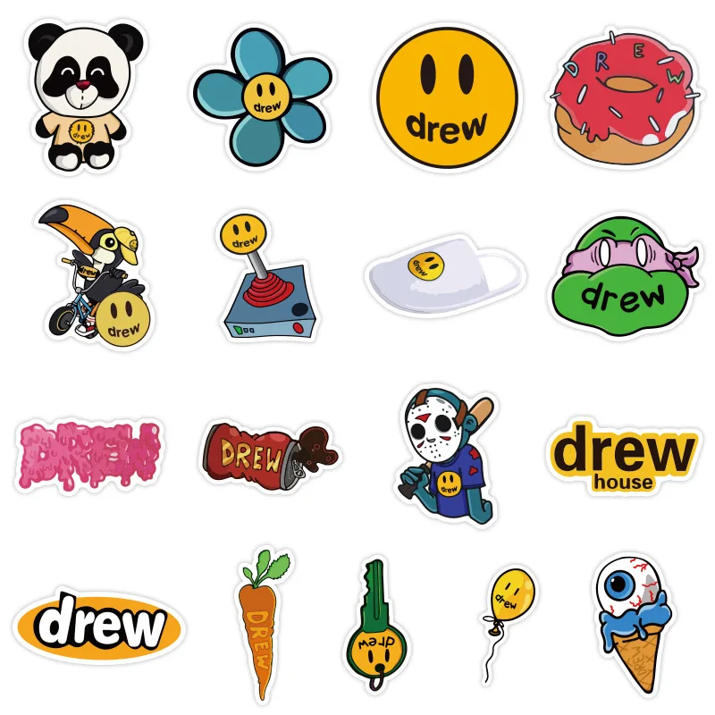 50 шт./компл. стикер для гидрофляги ПК багажа ноутбука мотоцикла|Наклейки на стену|