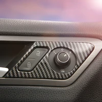 car interior door handle sticker side mirror button trim for golf 7 7 5 mk7 accessories 2015 2016 2017 2018 2019