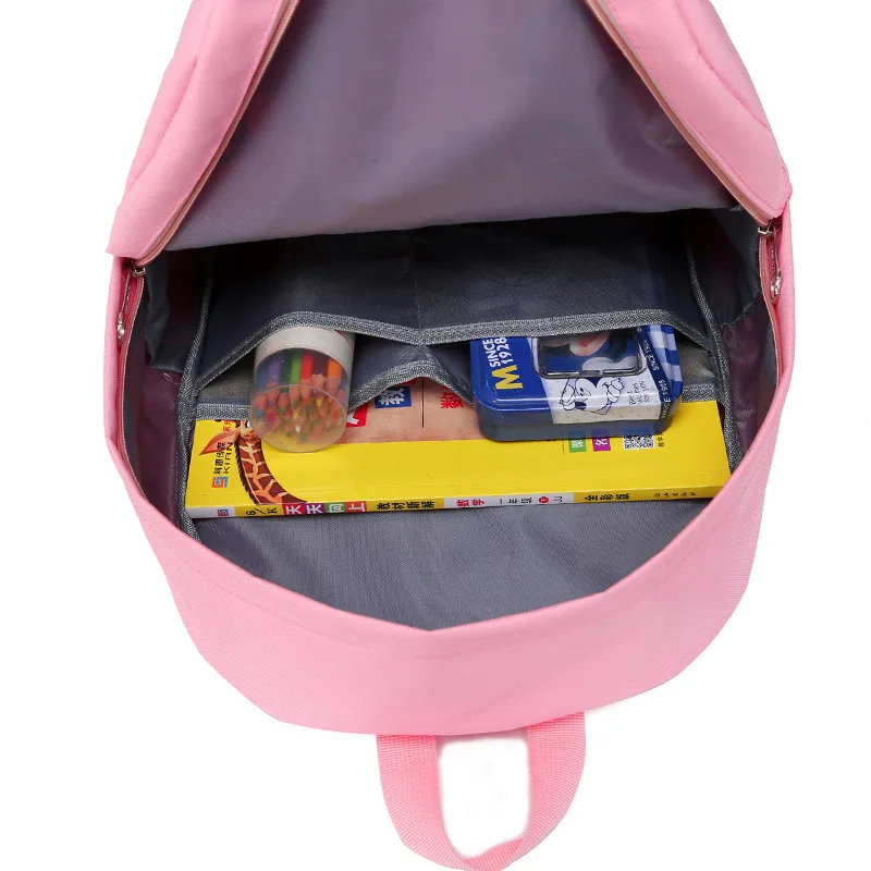 Модные детские школьные ранцы с мультяшным принтом воздушных шаров, холщовый рюкзак для мальчиков и девочек, вместительные Детские рюкзаки... от AliExpress WW