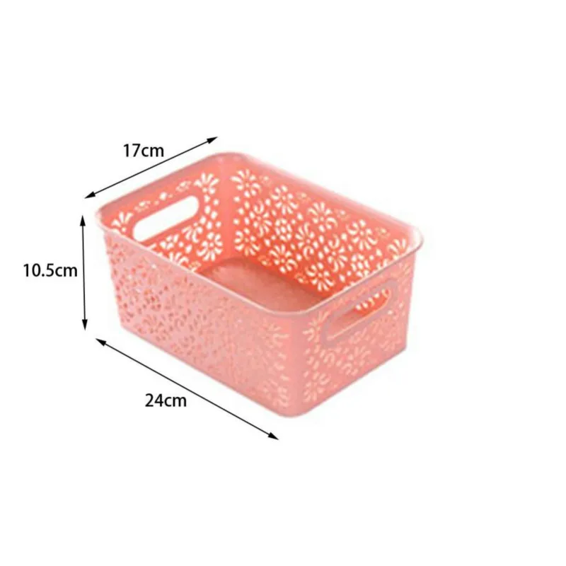 

Stackable Hollow Underwear Storage Box Desktop Cosmetic Basket Closet Storage Clothes Home Kids Toy Kitchen Organization