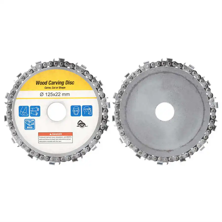 5 дюймовый 14 зубчатый угловой шлифовальный станок цепной диск для резьбы по