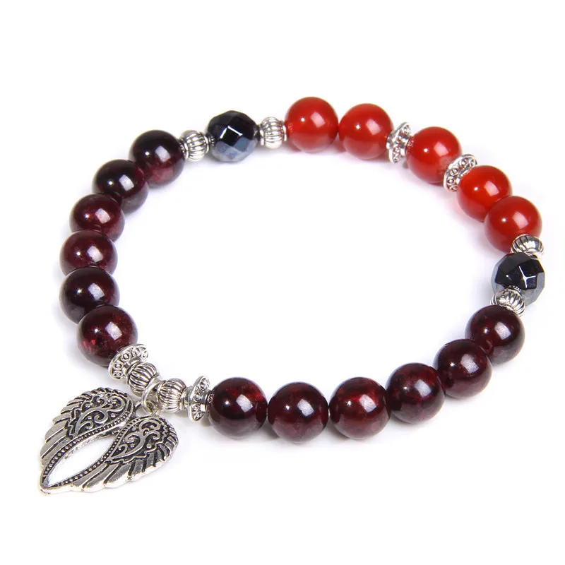 Женский браслет с подвесками в виде крыльев Ангела | Украшения и аксессуары