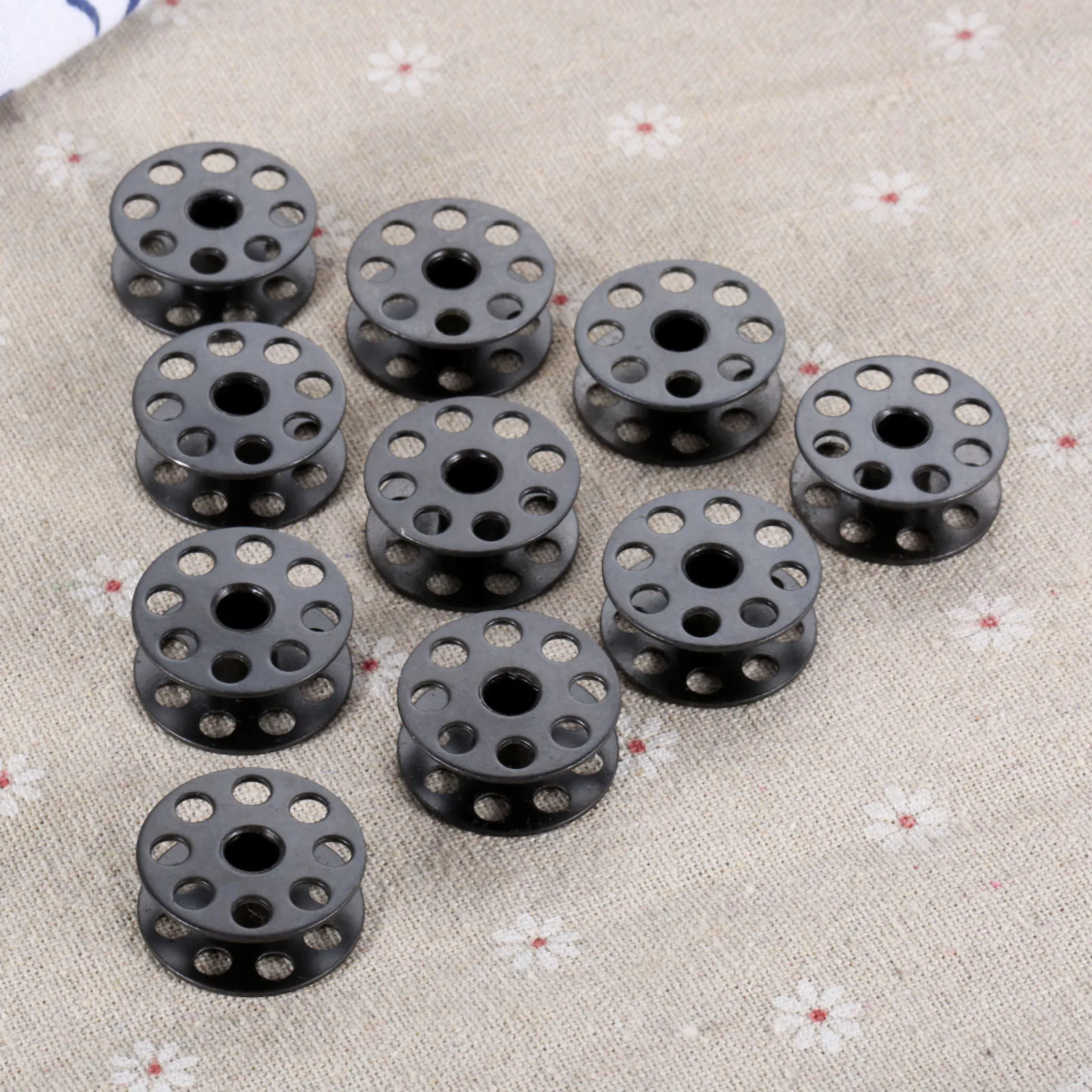 10 шт. карбидные стальные черные Большие шпульки Размер M Шаговая ножка для