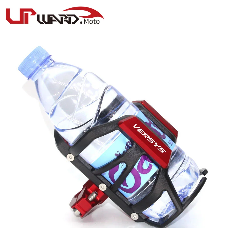 

For KAWASAKI Versys650 Versys1000 VersysX300 Versys 650 1000 X300 high quality Motorcycle CNC Beverage Water Bottle Drink Cup Ho
