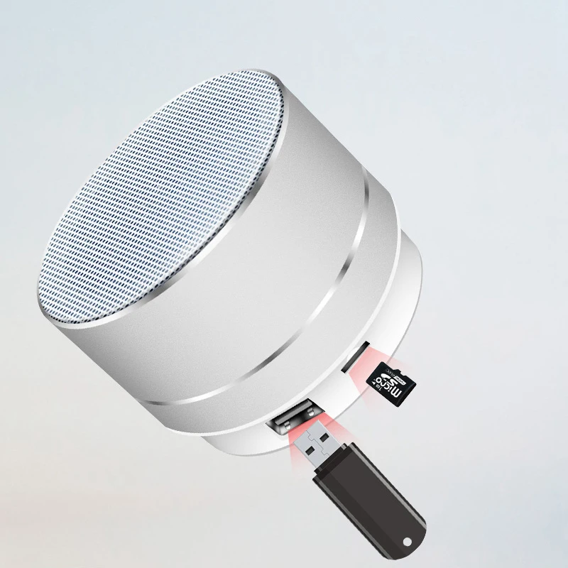 Яркий Портативный Миниатюрный радиовещатель A10 Беспроводная Bluetooth-колонка