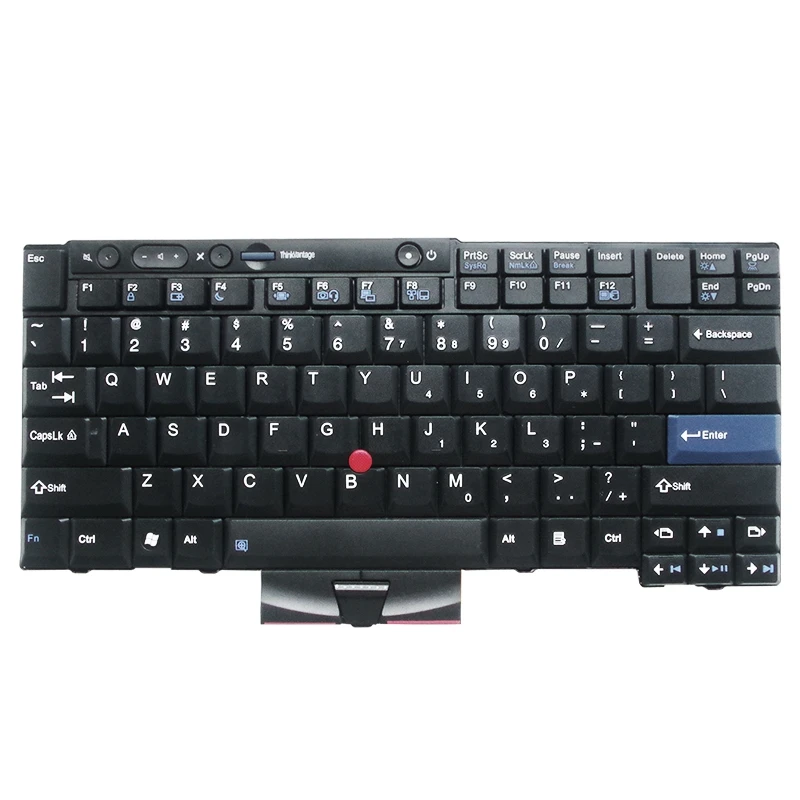 YALUZU Для lenovo для Thinkpad для IBM T410 T410S T400S T520 T420 X220 W500 T510 W510 английская клавиатура для ноутбука US FRU 45N2141