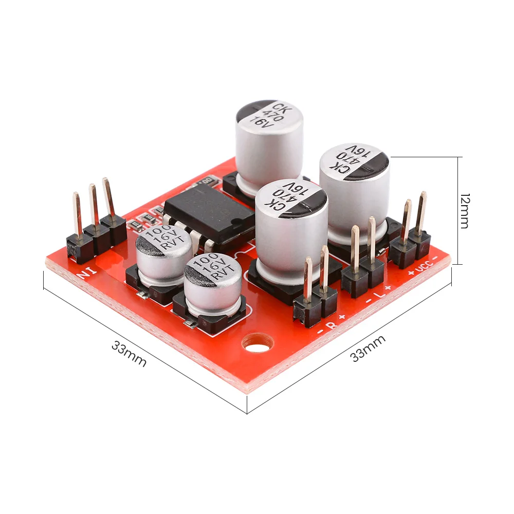 AIYIMA Mini TDA2822 усилитель мощности аудиоплата 2 0 стерео звуковой для колонки костной