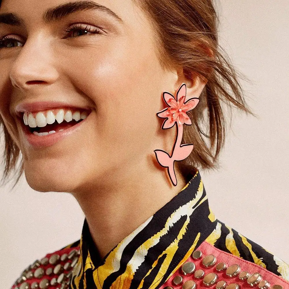 Dvacaman большие Свинг Висячие Серьги Boho Этнические бисерные подвески серьги большие кисточки бахрома массивные ювелирные изделия аксессуары