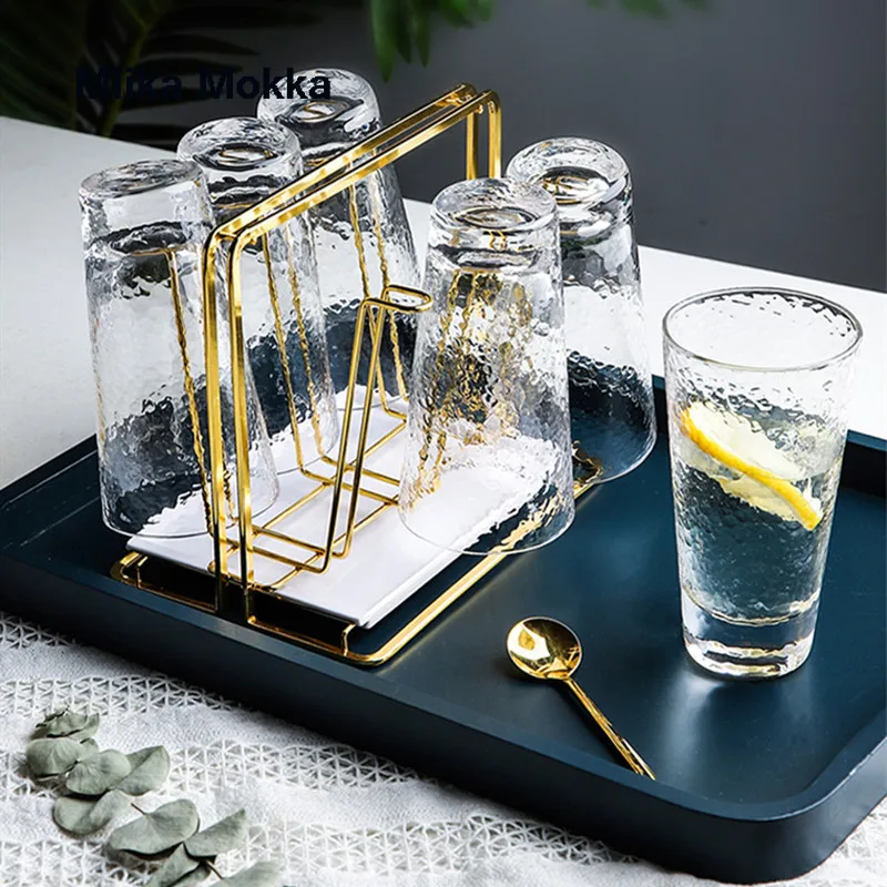 

Подставка для слива воды, бытовой стеллаж для стаканов с водой, кухонный органайзер для гостиной, сушилка для хранения очков