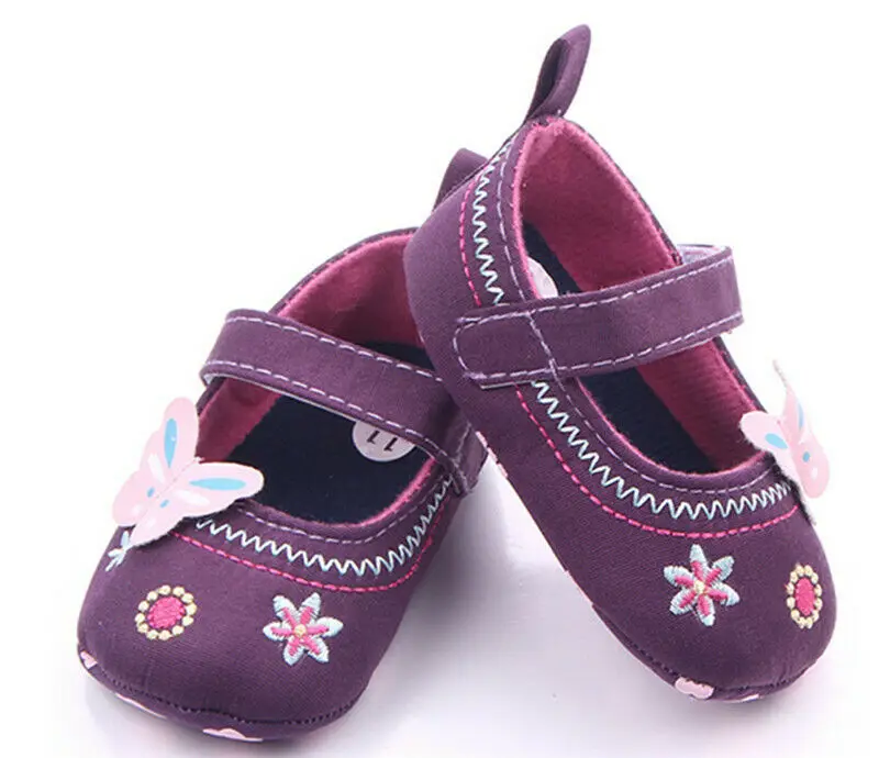 Детское платье с бантом детская обувь Новорожденные Нескользящие мягкая подошва