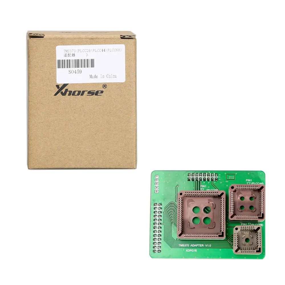 Адаптер Xhorse TMS370 (PLCC28 PLCC44 PLCC68) XDPG16EN совместимый с VVDI PROG | Автомобили и мотоциклы