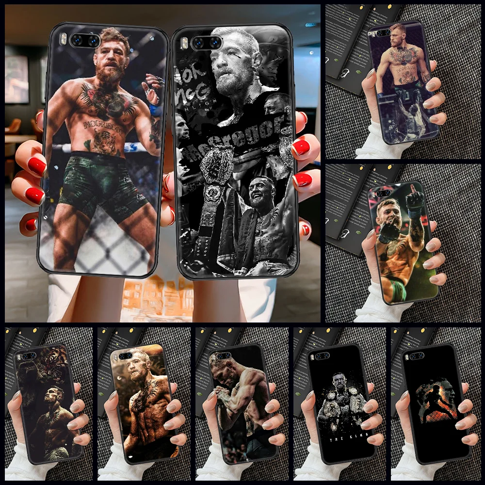 Чехол для телефона Conor McGregor Boxing для Xiaomi Mi Max Note 3 A2 A3 8 9 9T 10 Lite Pro Ultra, черный, роскошный, модный, обложка фунда искусства.
