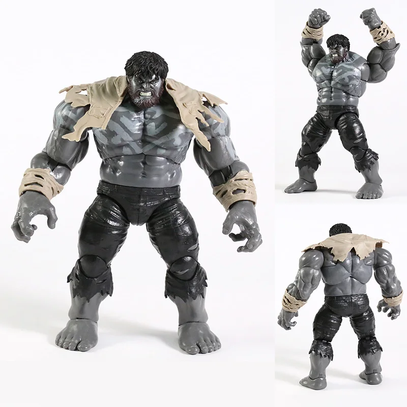 Серая фигурка Халка Marvel коллекционная экшн-фигурка модель игрушка в подарок |