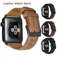 real leather band for apple watch 6 se smart watch band 38mm 42mm band for iwatch strap 40mm 44mm series 5 4 3 2 1 bracelet v0