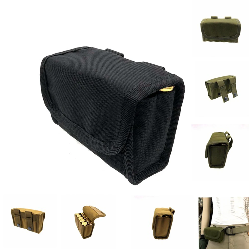 

The New 10 Round Shot Shotshell Reload Holder Molle Pouch for 12 Gauge/20G Magazine Pouch Ammo Round Cartridge Holder