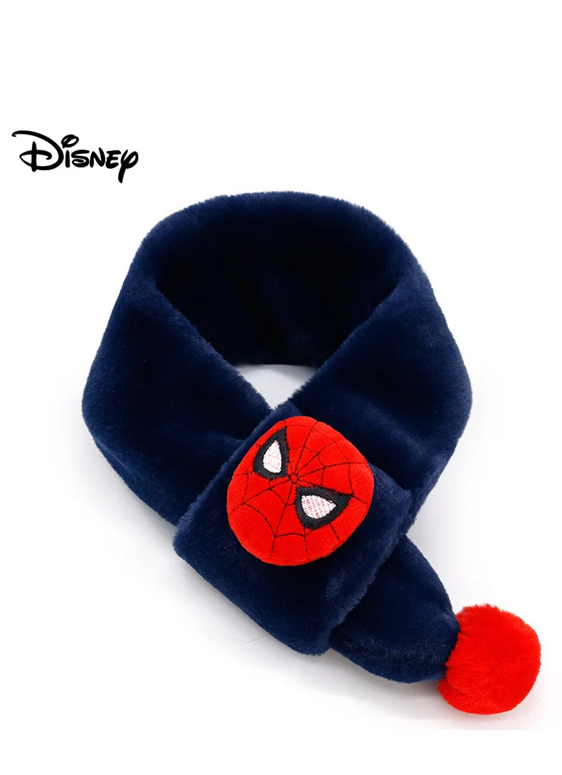 Детский шарф Disney ветрозащитный серии Marvel для мальчиков утолщенный теплый