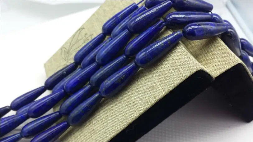 Новые бусины 1123 + естественная оптимизация лазурита Круглые Капли воды оптом