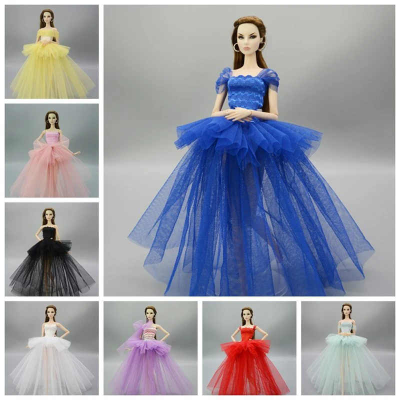 1/6 Одежда для кукол свадебное платье принцессы девочек юбки аксессуары одежда