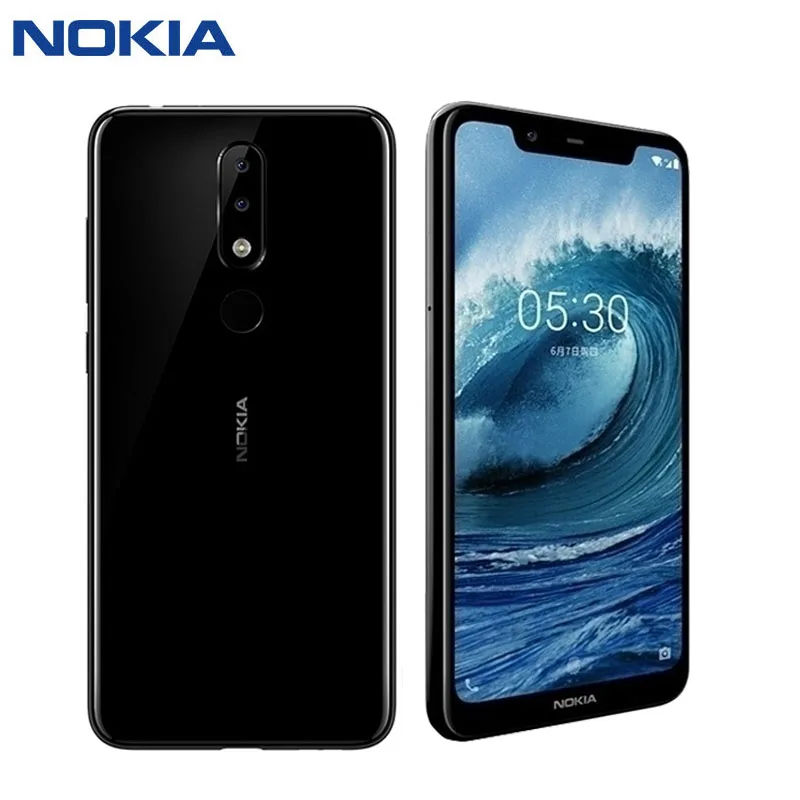 

Nokia X5 Smartphone Photo Mobile Android Nokia 5.1 Plus Global Older Machine LTE Version Fingerprint 3GB 32GB Original