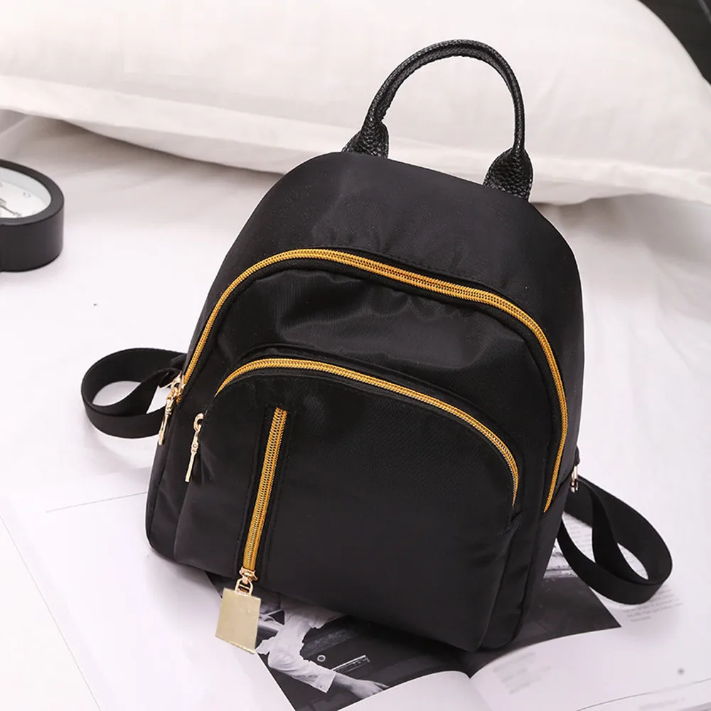 

Women Girl Cloth Backpack Student Satchel Travel School Rucksack Large Capacity Bag Mochila Bolsa Feminina Sac Main Femme#35