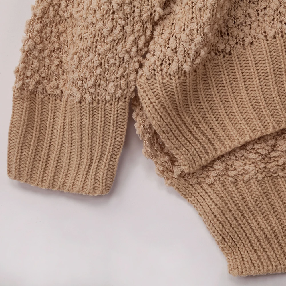 

2020 New Arrival Sweater Women Hoodie Lady Style Solid Loose Pullovers Round Collar Knitted Clothes Casual Warm Basic Women Tops