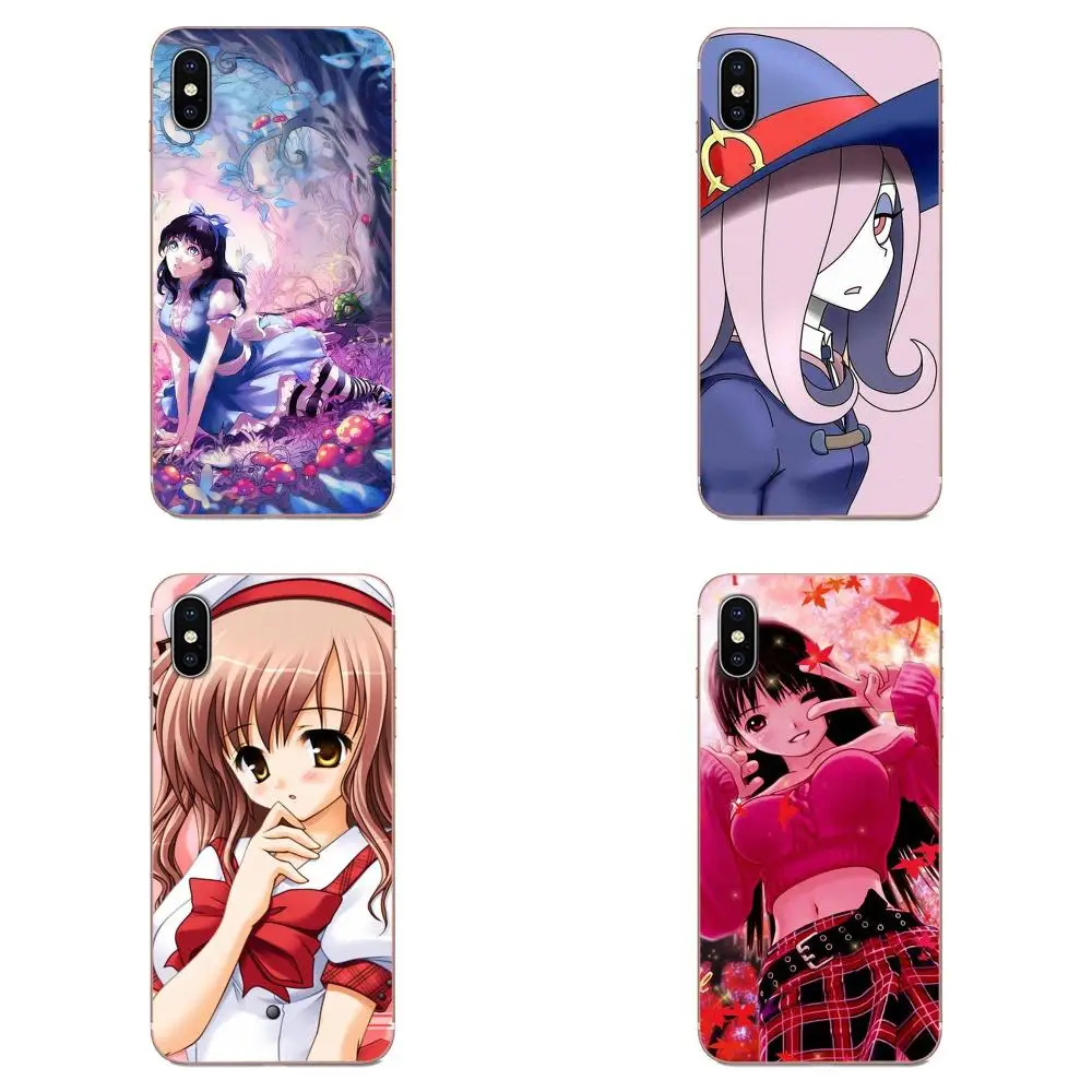 Для Xiaomi CC9E Mi3 Mi4 Mi4i Mi5 Mi 5S 6 6X 8 9 SE Play Plus Pro Lite A1 Mix 2 Note 3 TPU Capa Cute Lovely Anime Little Girl|Бамперы| |