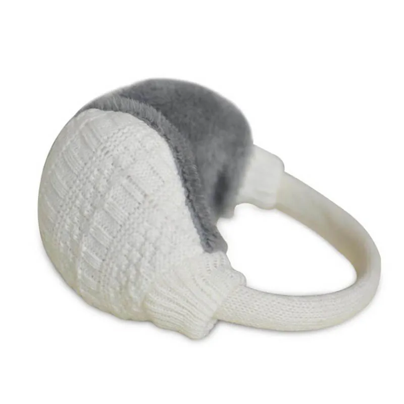 Calymel зимние модные однотонные теплые вязаные наушники для женщин и девочек