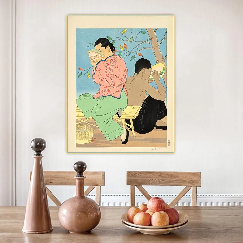 Картина маслом Paul Gauguin Материнство (женщина по морской волне) 1899 дюйма