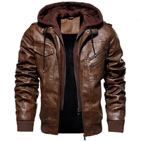 winter jacket men military outerwear fleece tactical leather jackets mens fashion biker motorcycle pu coats jaqueta masculino
