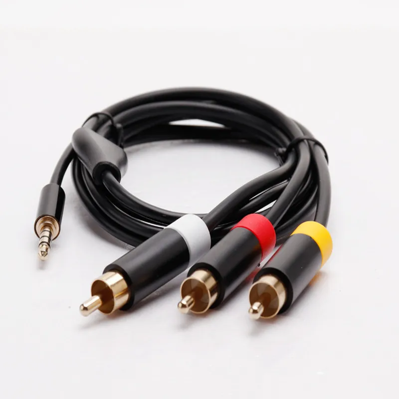 1 8 м 6 футов AV кабель аудио видео для Microsoft Xbox 360E 360 E консоль 3 5 мм Шнур