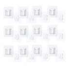 151015 пара двойная клейкая поверхность с двух сторон настенные крючки для кухни ключ шляпа Органайзер многоцелевой крючки домашнего хранения инструменты