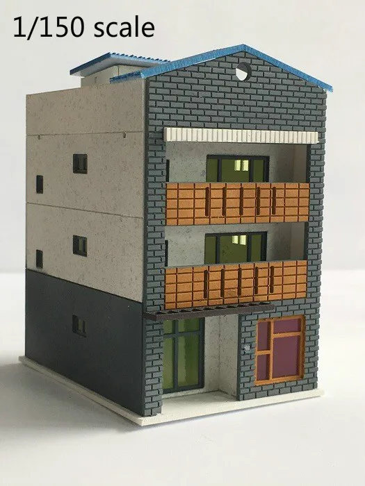 N Scale 1:150 песочный стол модель японской анимационной сцены жесткая пластиковая
