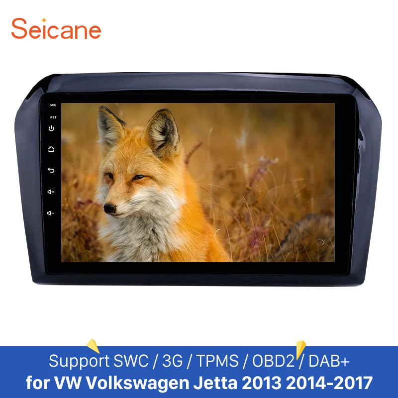 

Автомобильный мультимедийный плеер Seicane, 9 дюймов, GPS-радио, Android 8,1, для VW Volkswagen Jetta 2013-2017 с поддержкой AUX, SWC Carplay, Bluetooth