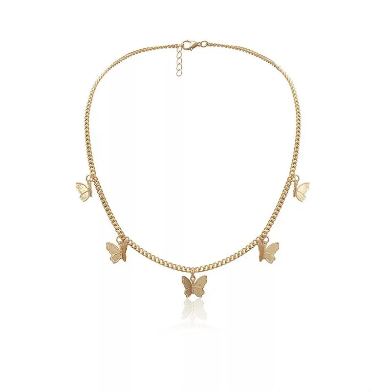 Лидер продаж ожерелье с кулоном в виде бабочки и звезд богемном стиле для женщин