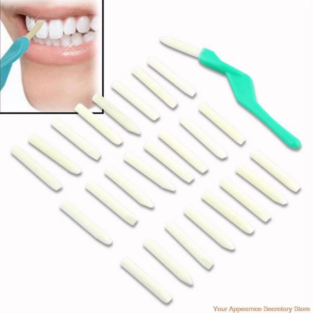 

Novelty Teeth Whitening Stick Whiten Teeth Dental Peeling Stick With Eraser Brush Pen Cleaning Oral Care Tools 25Pcs