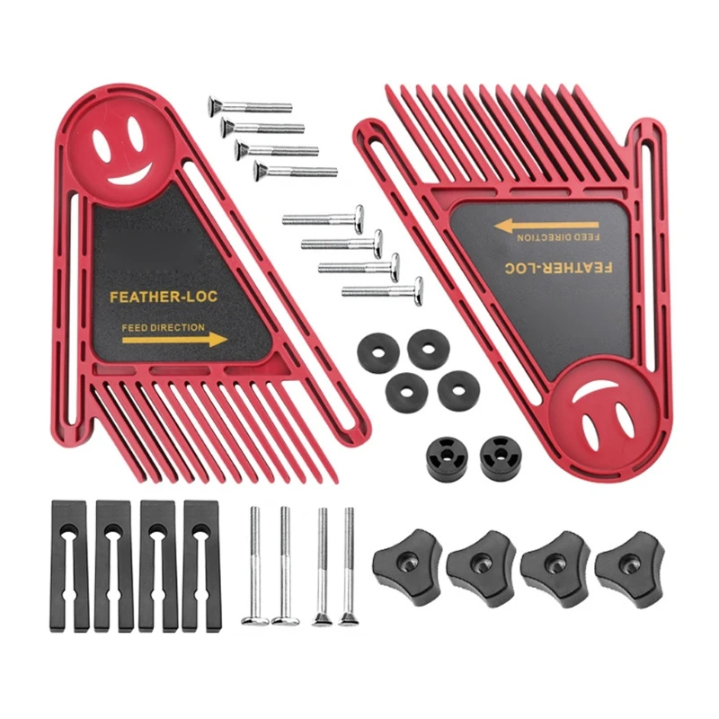 

Feather Loc Board Set Engraving Machine Double Featherboards Miter Gauge Slot