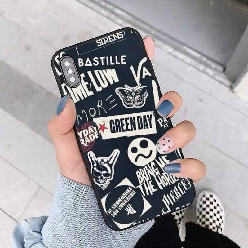 Punk Rock Phone Case for iPhone 13 11 12 pro XS MAX 8 7 6 6S Plus X 5S SE 2020 XR cover