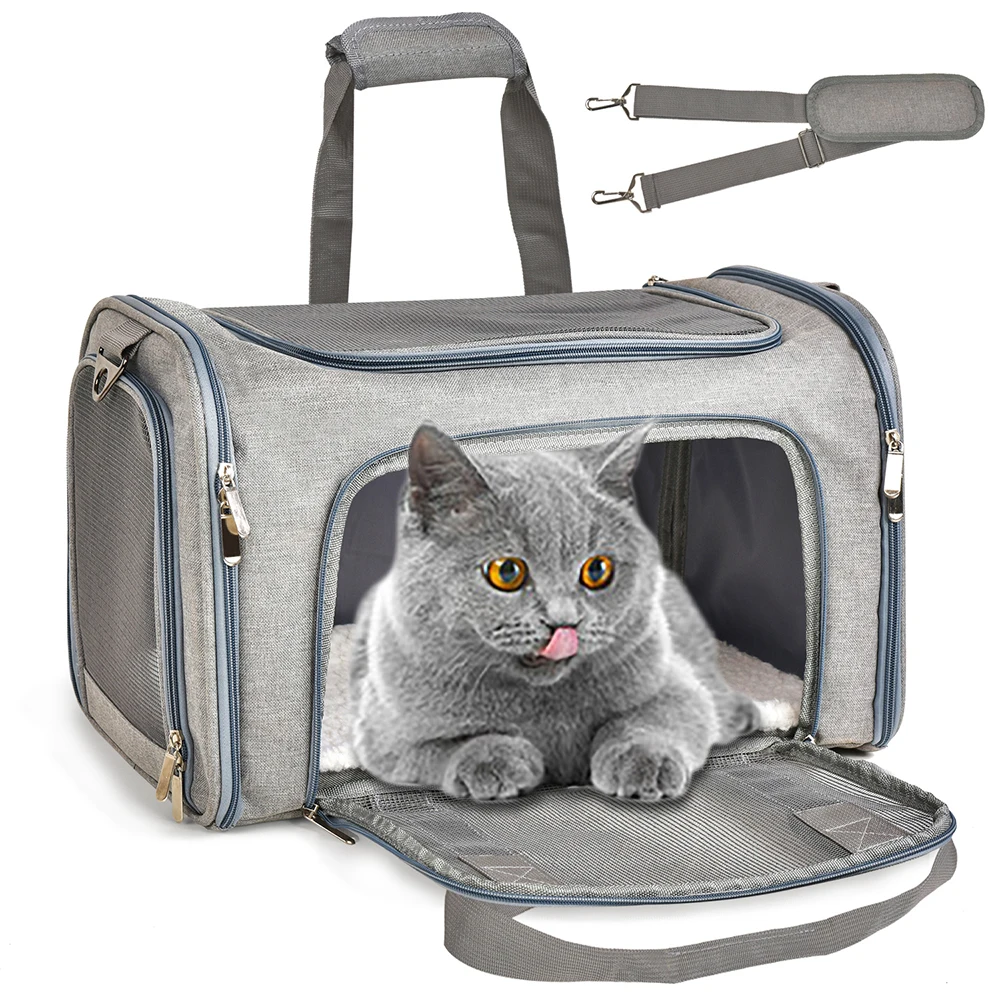 

Dog Backpack Cat Transport Bag Pet Transport Bag Travel Bags Airline Approved Carrier For Cats Dog Accessories
