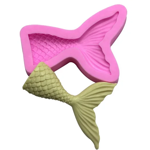 Силиконовая форма русалки помадка торт декоративный инструмент для выпечки