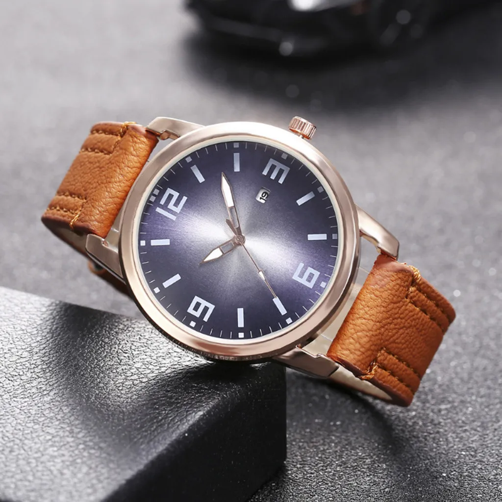 Повседневное кварцевые часы Для мужчин лидирующей марки Элитный бренд наручные