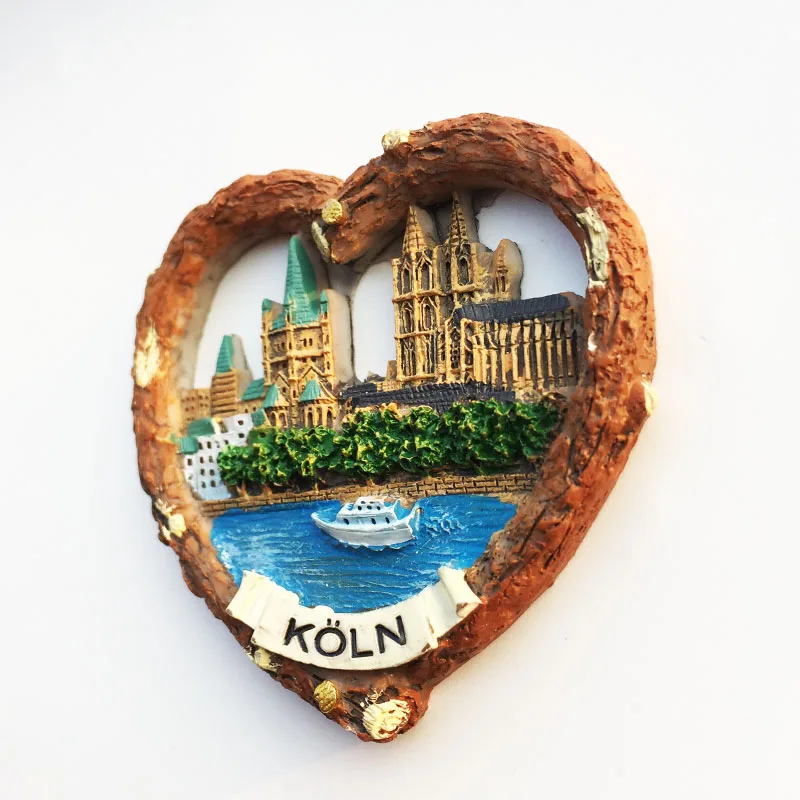 QIQIPP Германия одеколон Творческий Туризм памятные декоративные ремесла вид реки